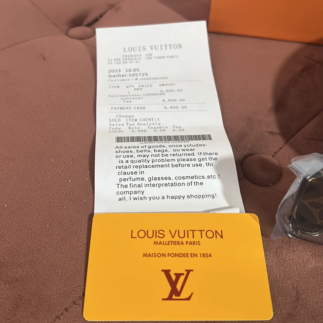 Louis v bälte   - 1