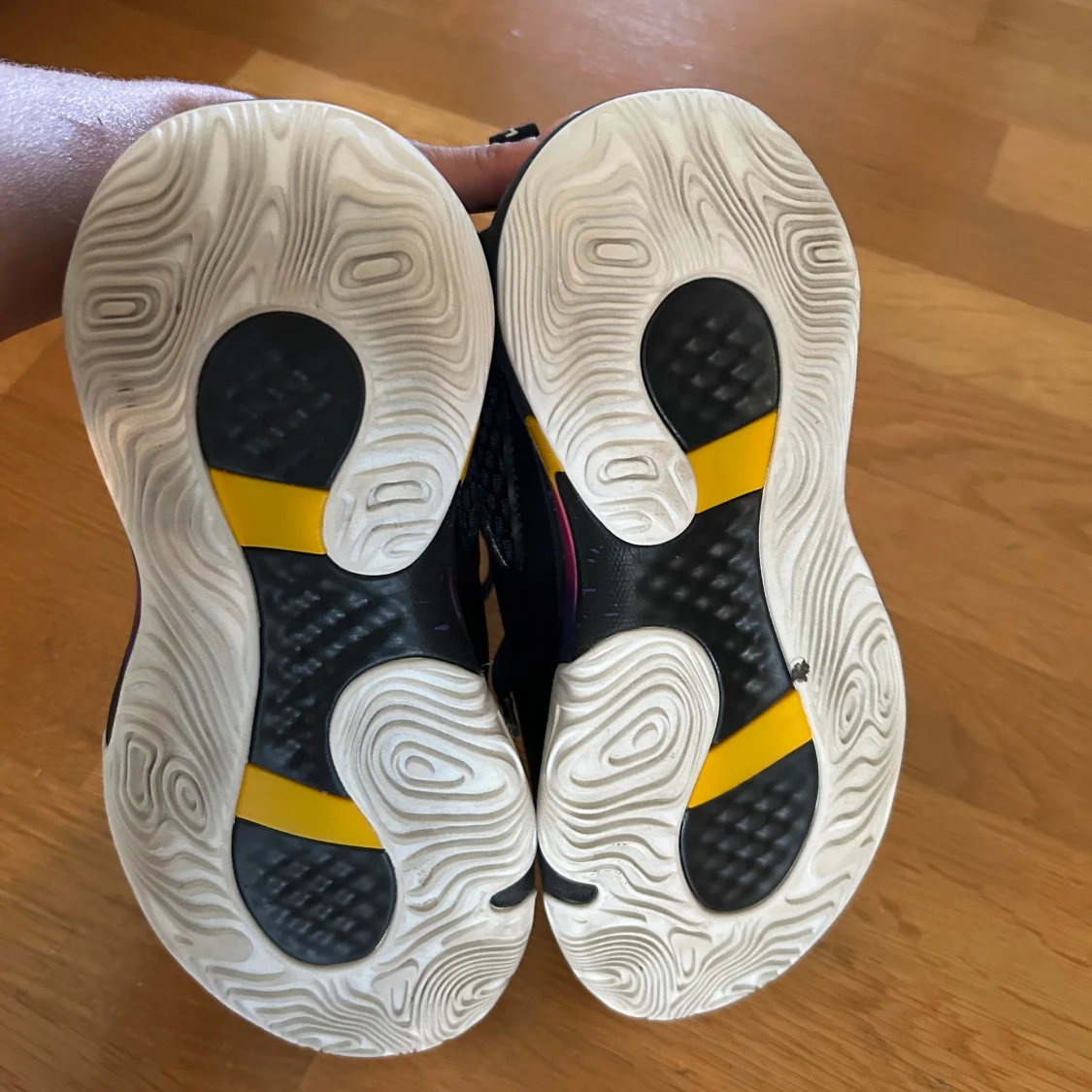 Basket Lakers sneakers svart/lila/gul - 2