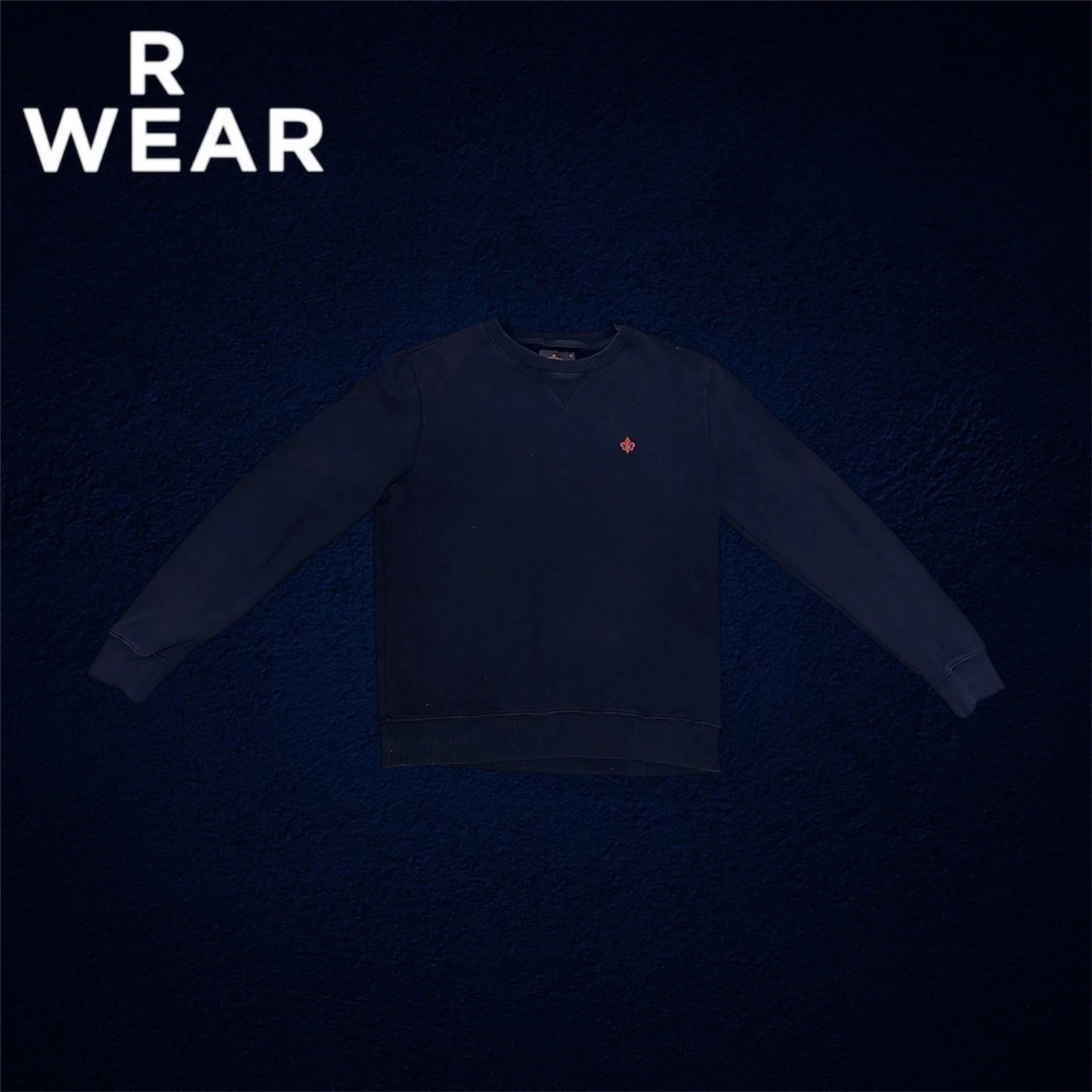 Mörkblå sweatshirt från Morris