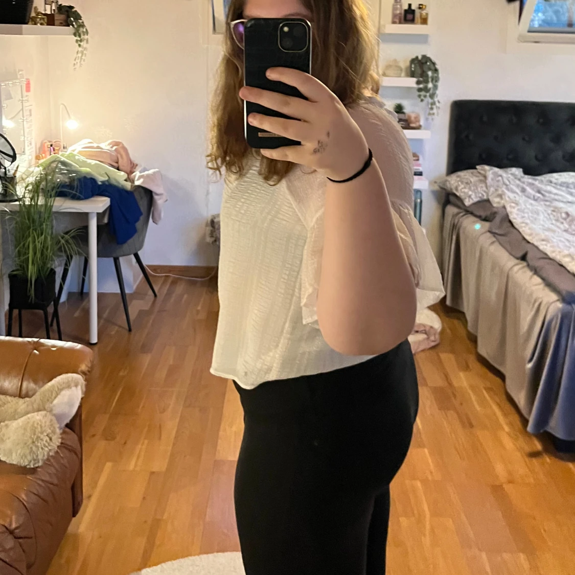 Vit blus från ONLY - 2