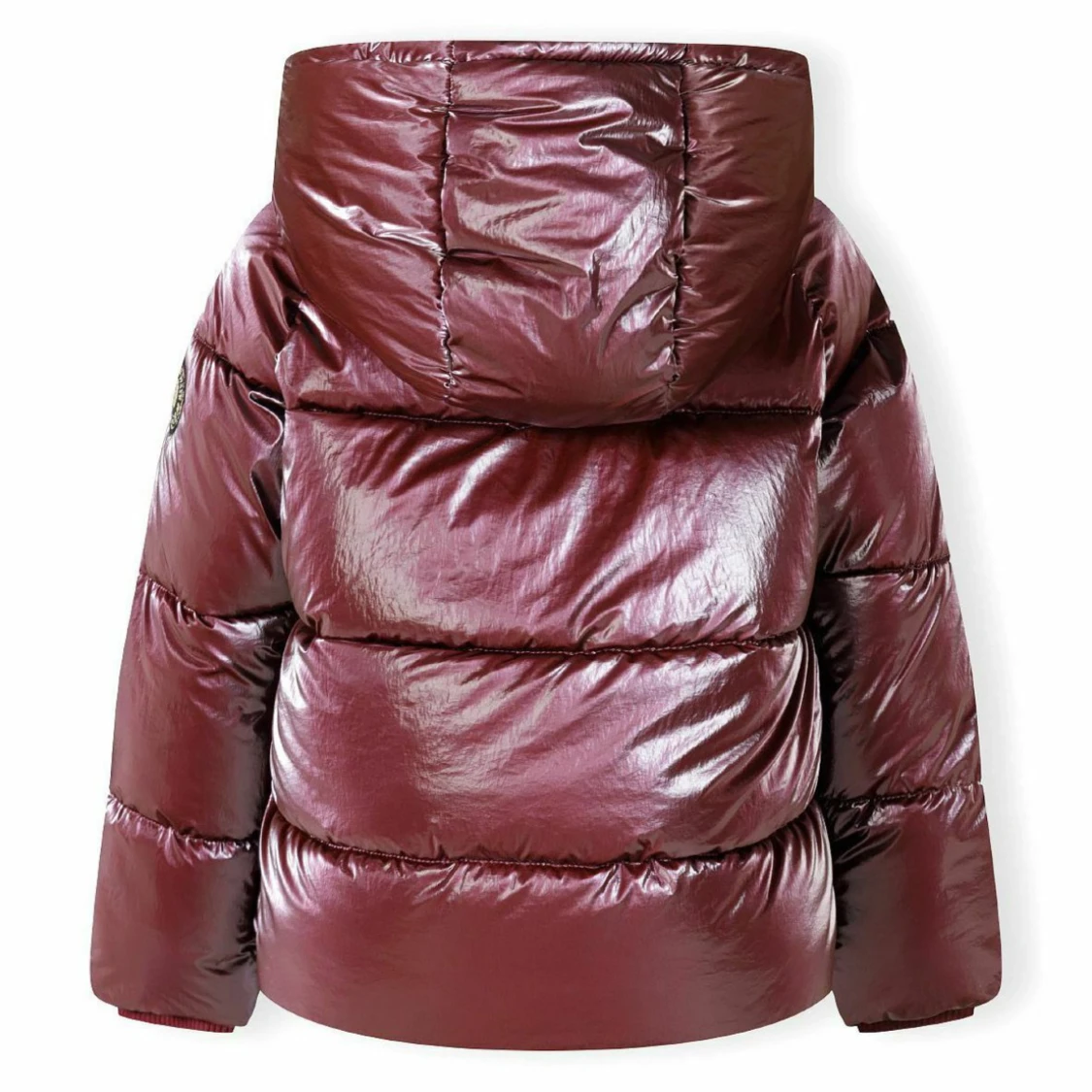 Vinröd vinterjacka - 1