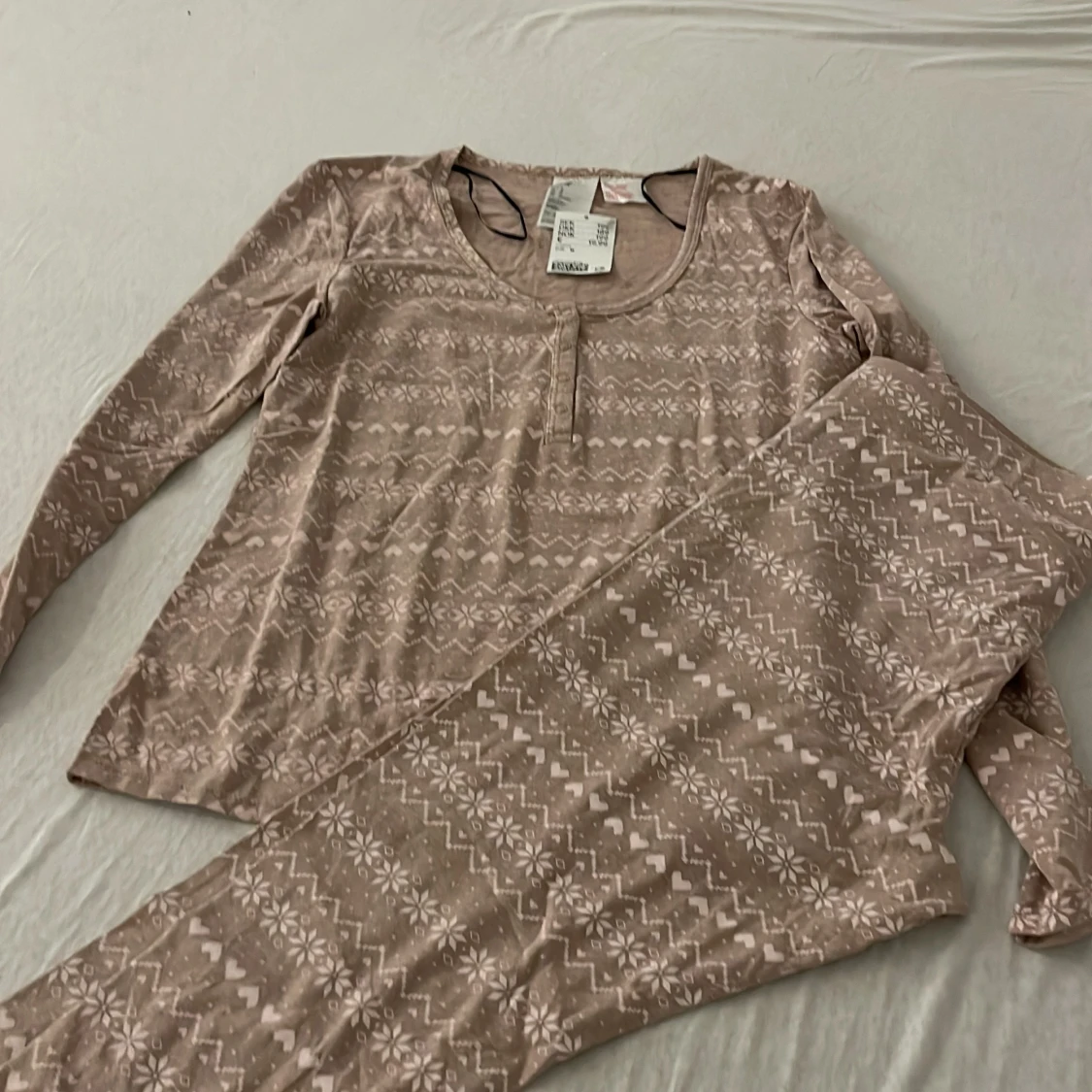 Beige långärmad tröja från H&M - 1