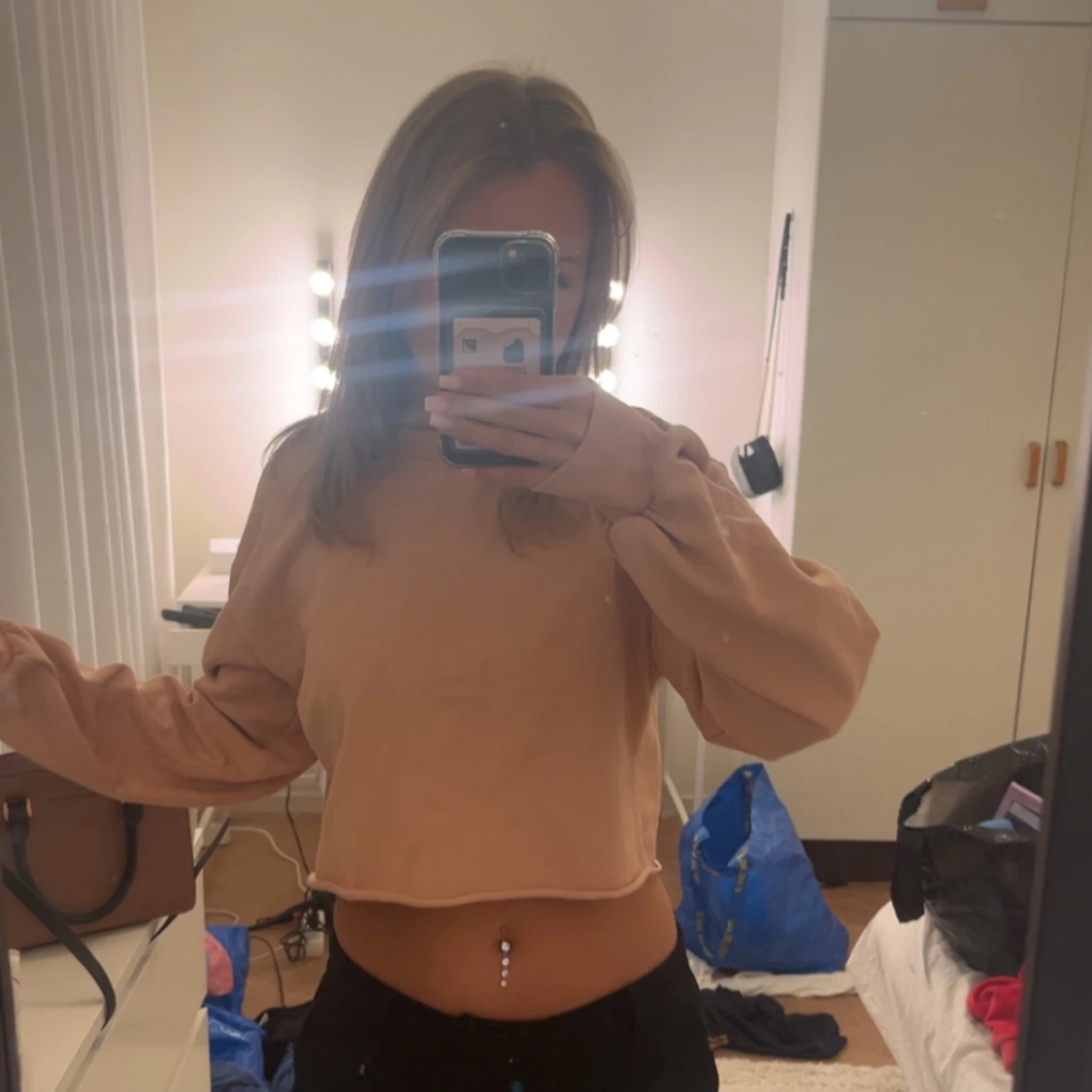 Ljus rosa tröja - 1