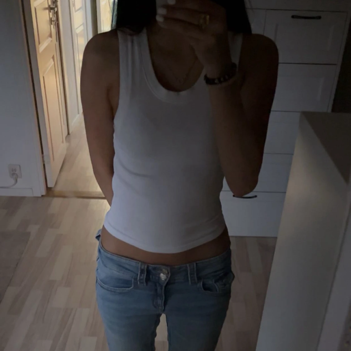 Vit linnetopp💕 - 1