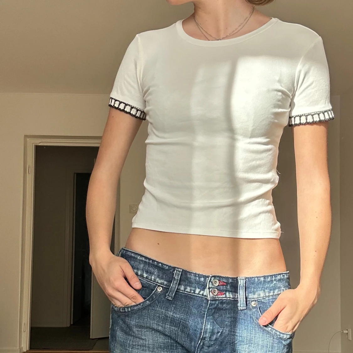 Vit topp från Zara