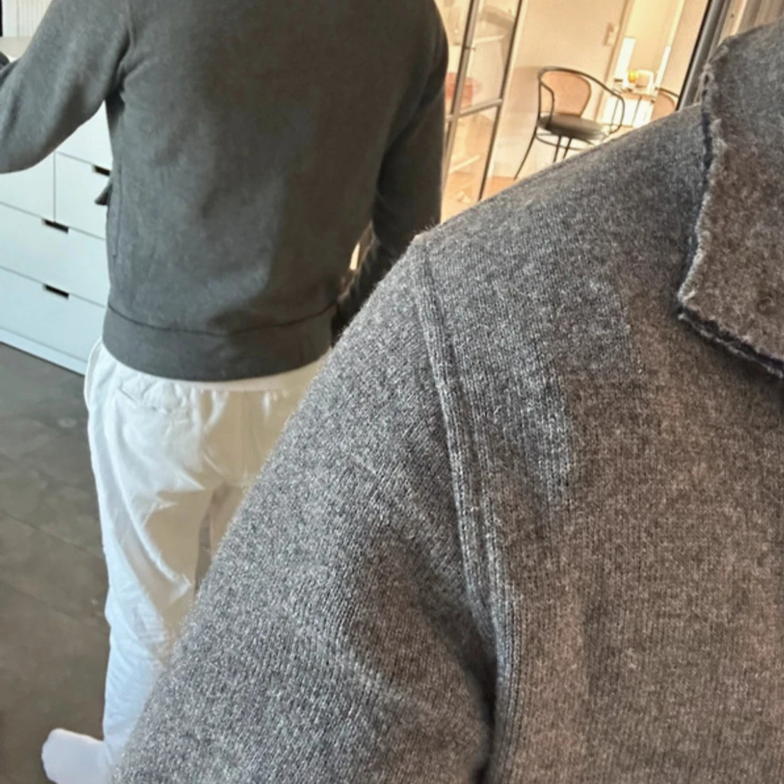 Grå cardigan från Woolrich - 1