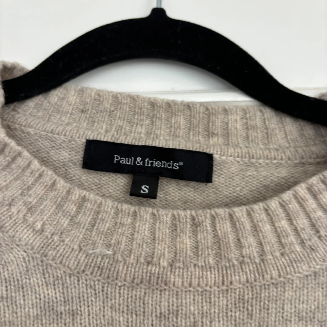 Beige stickad tröja från Paul & friends - 2