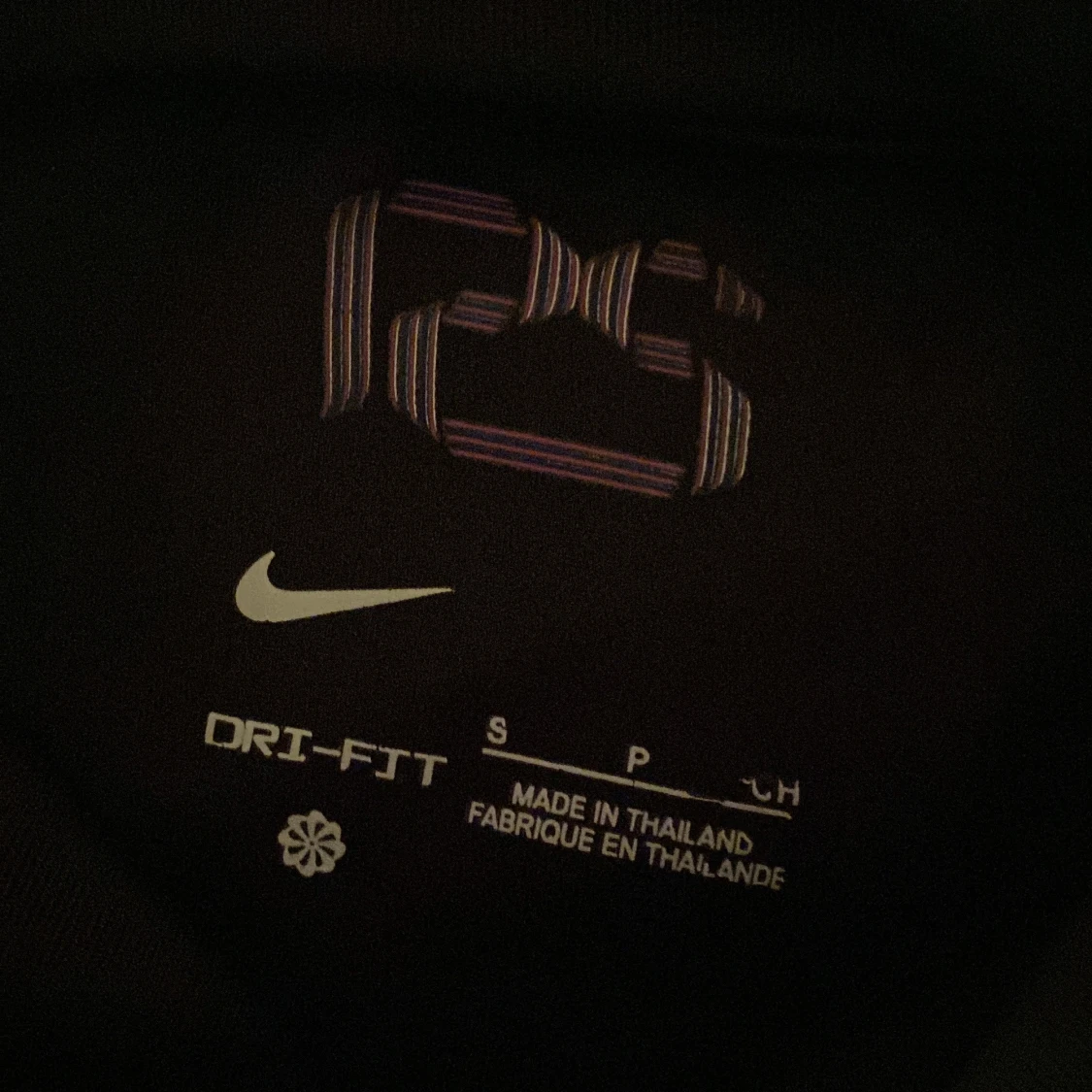 FC Barcelona svart Nike fotbollströja S - 2