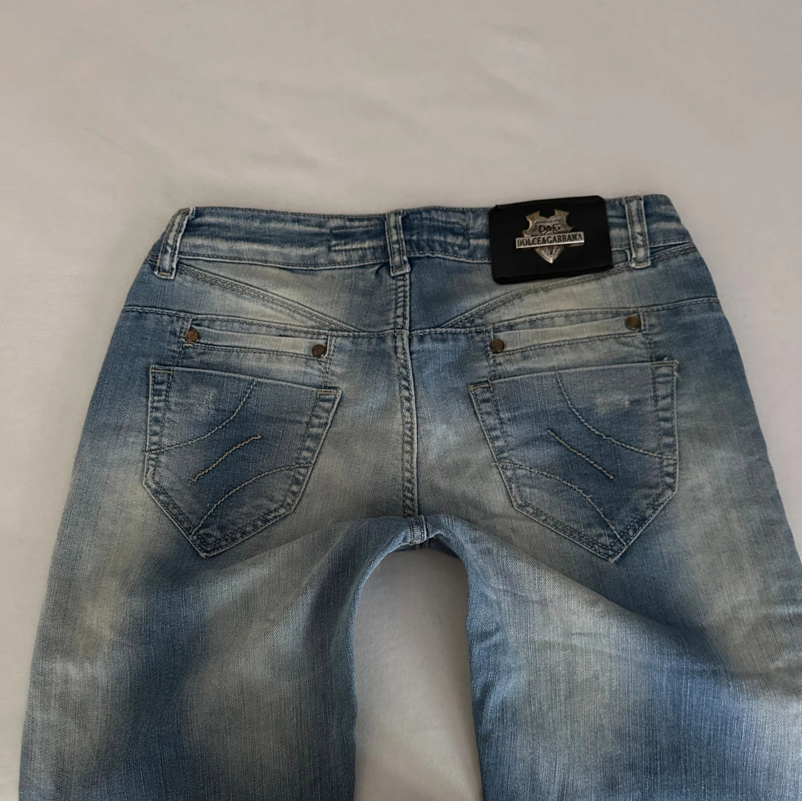 D&G lågmidjade jeans - 2