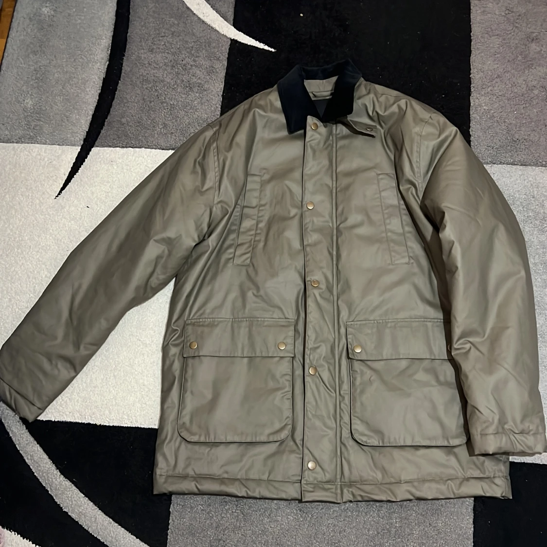 Grön parkajacka från 157 L