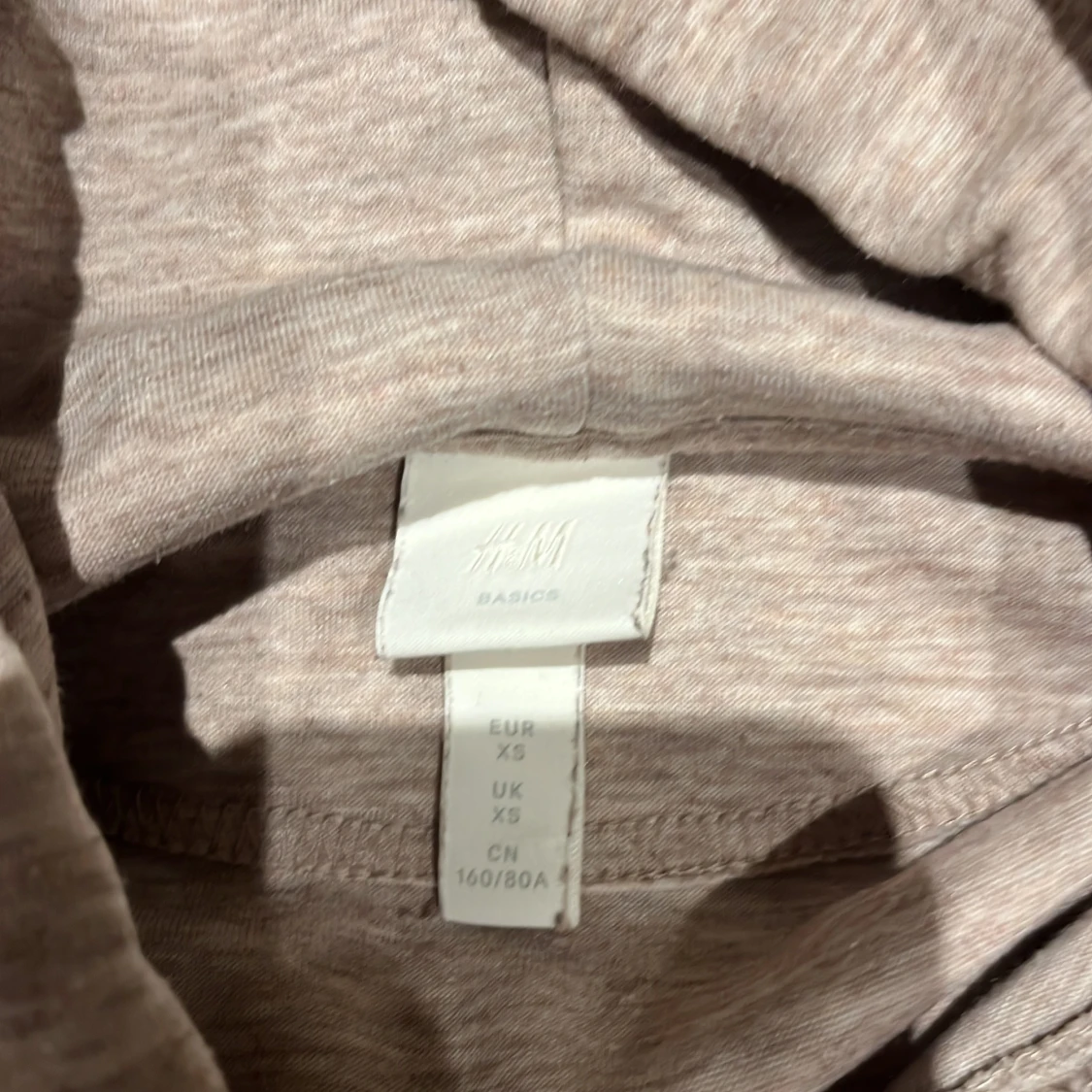 Beige hoodie från H&M Basics XS - 1