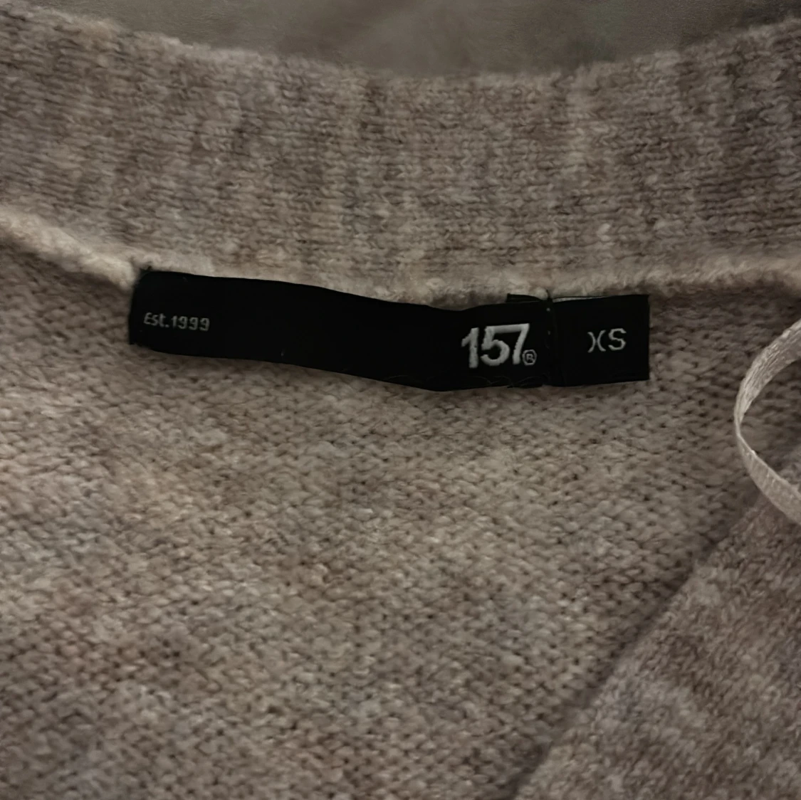 Beige kofta från 157, XS - 2