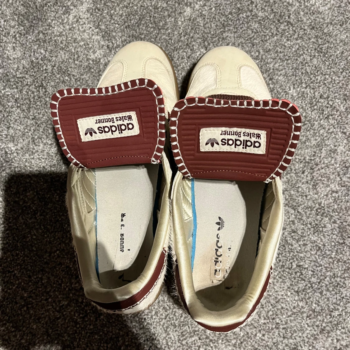 Adidas Wales Bonner sneakers vit/röd - 2