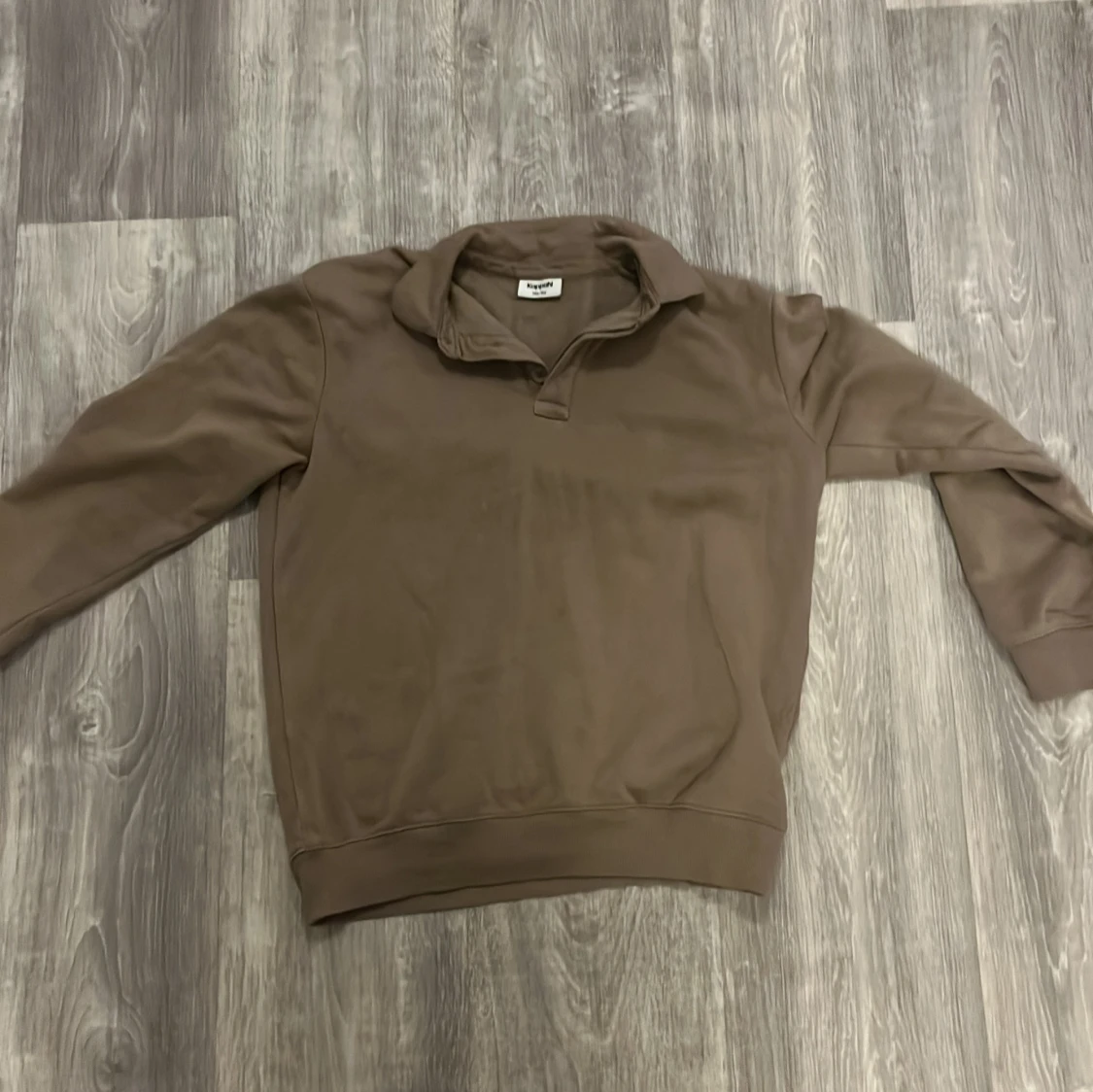 Beige långärmad pikétröja Kappahl - 1