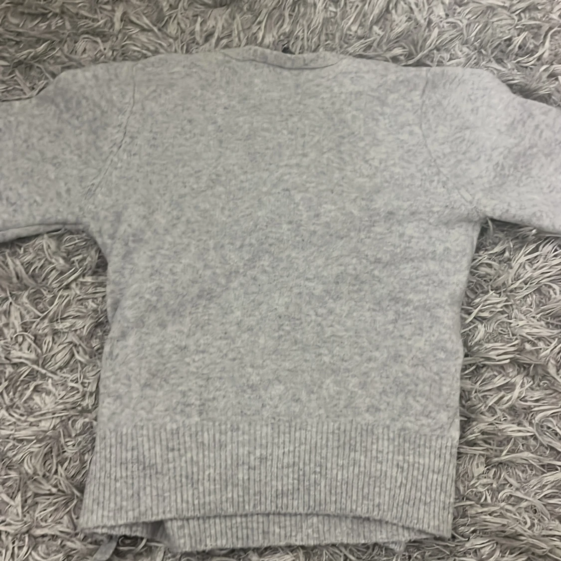 Grå omlottkofta med knyt från ASOS - 1