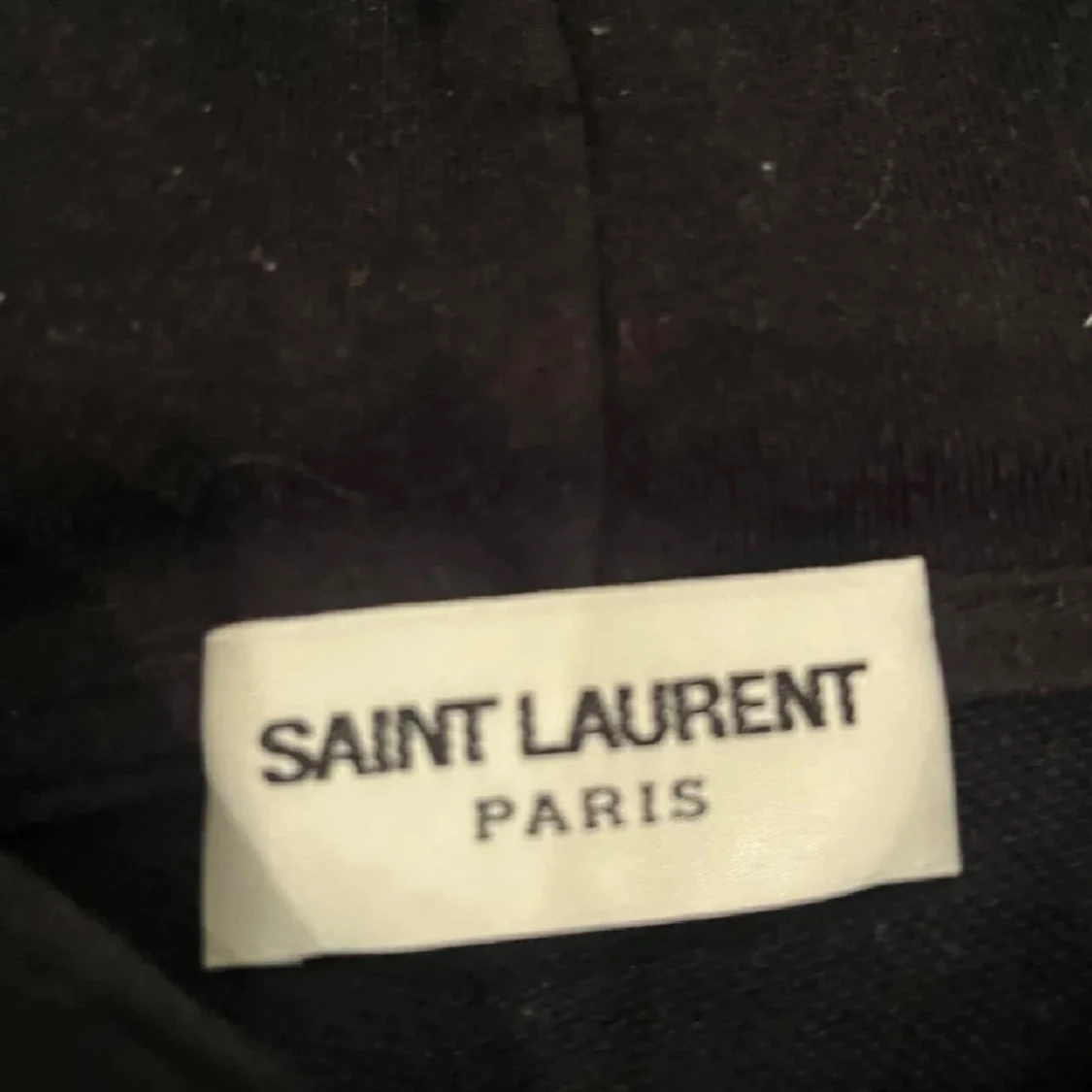 Svart hoodie från Saint Laurent - 2