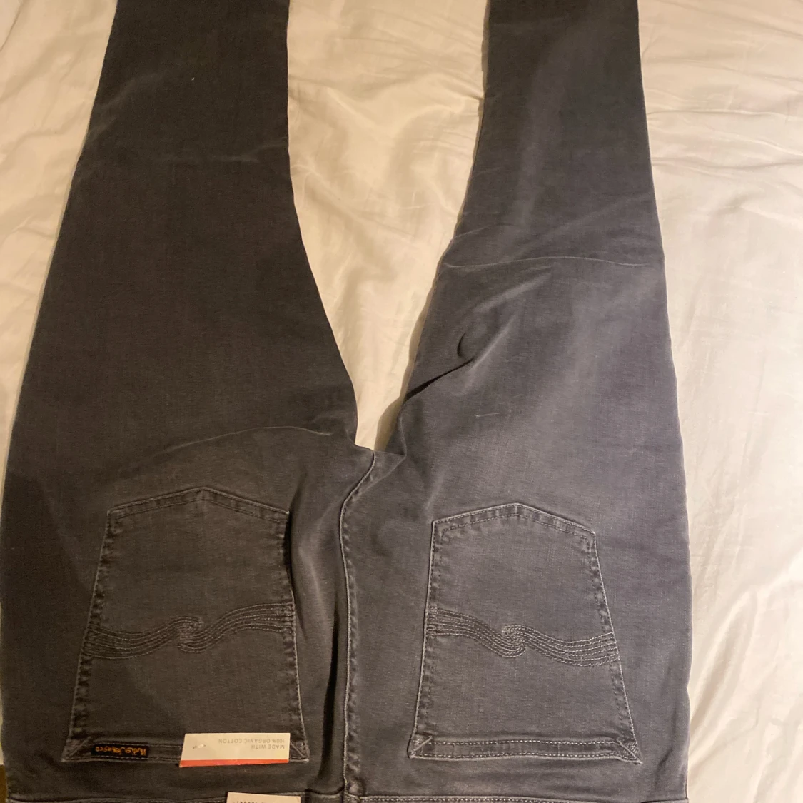 Grå skinny jeans från Nudie Jeans - 2