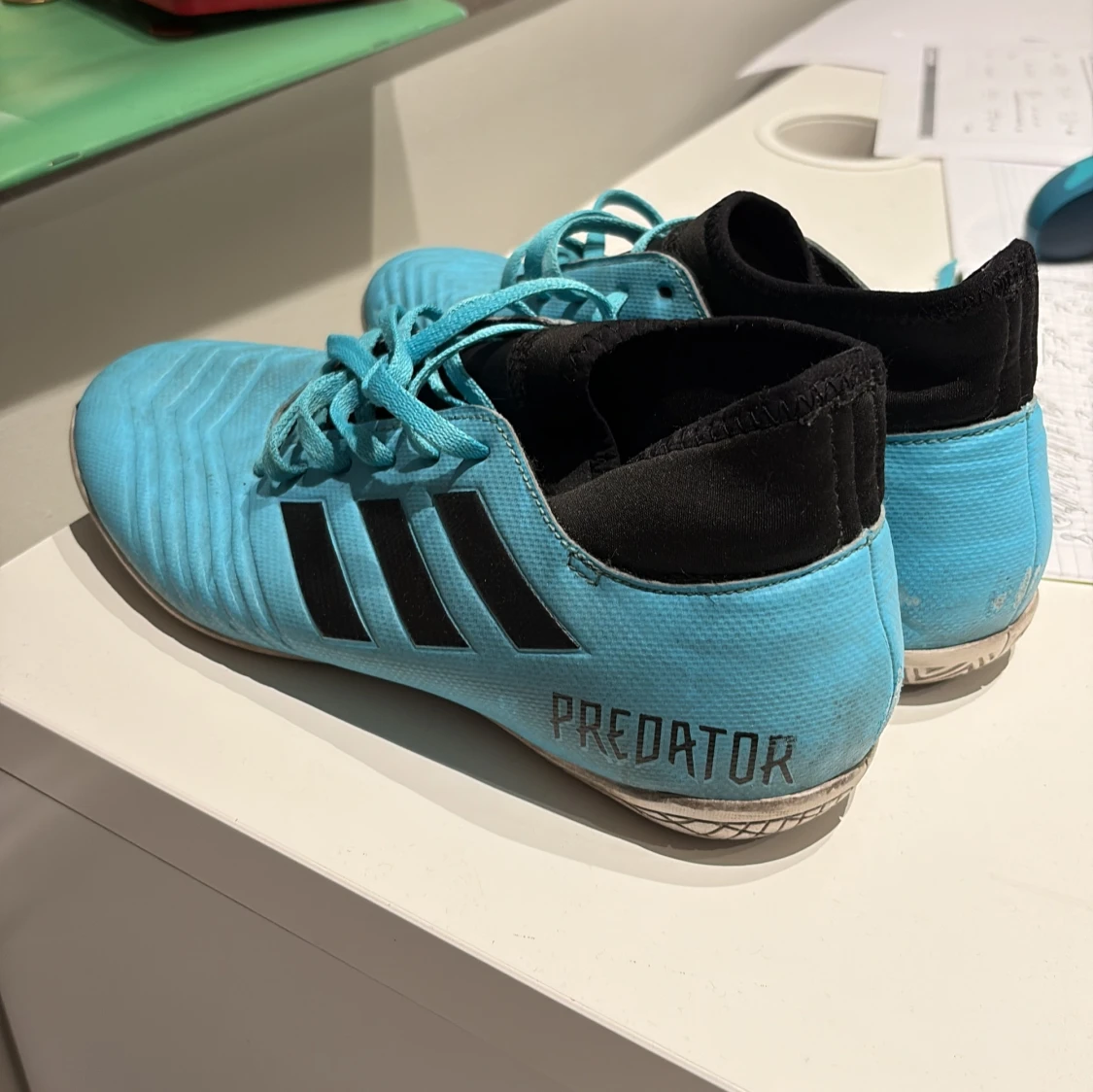 Adidas Predator blå fotbollsskor - 2