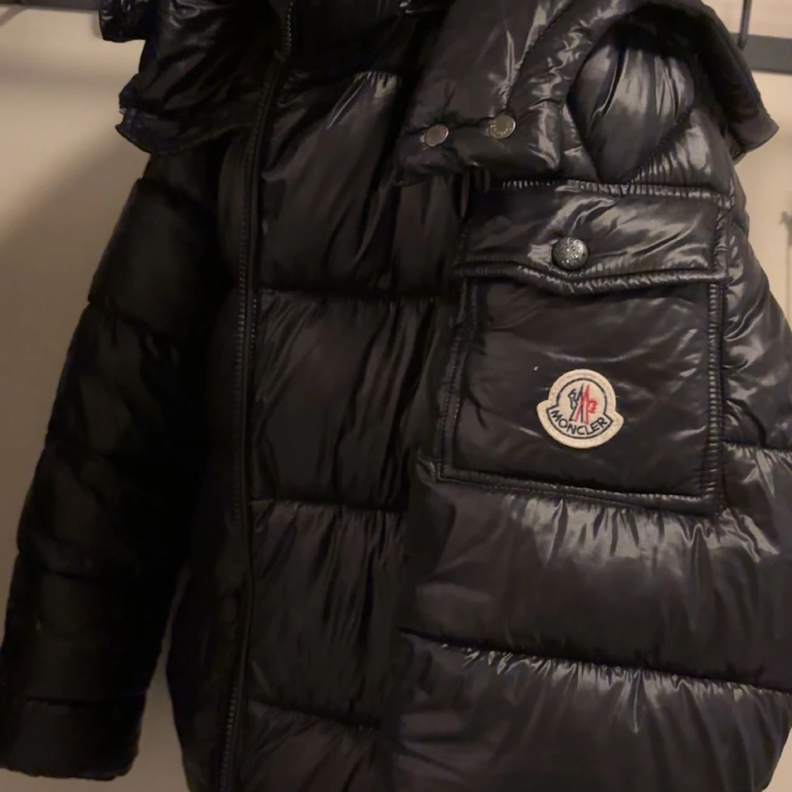 Svart dunjacka från Moncler+NFC tag - 2