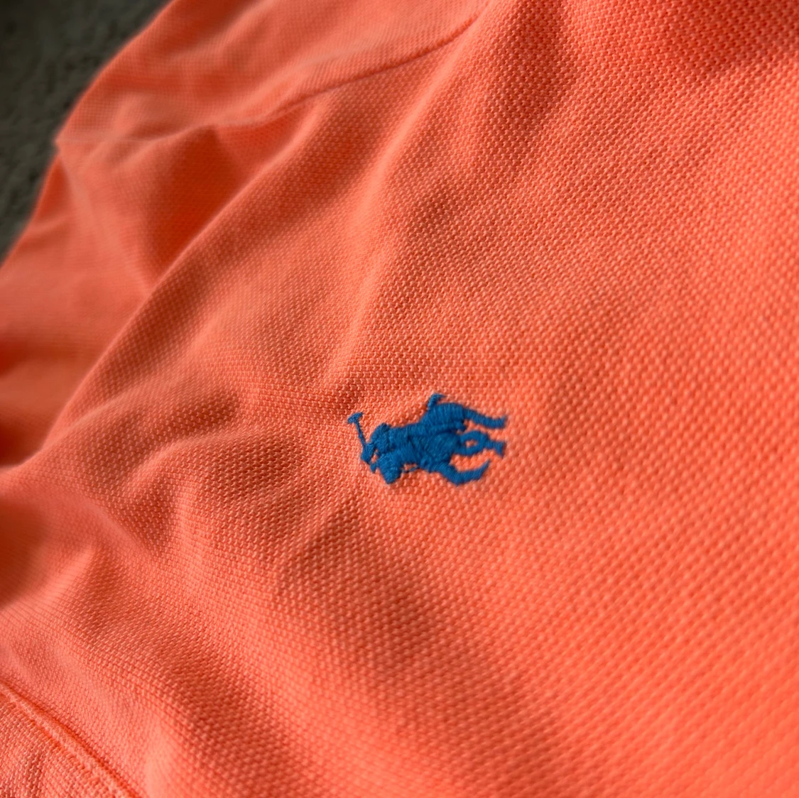 Orange pikétröja från Ralph Lauren XS - 1