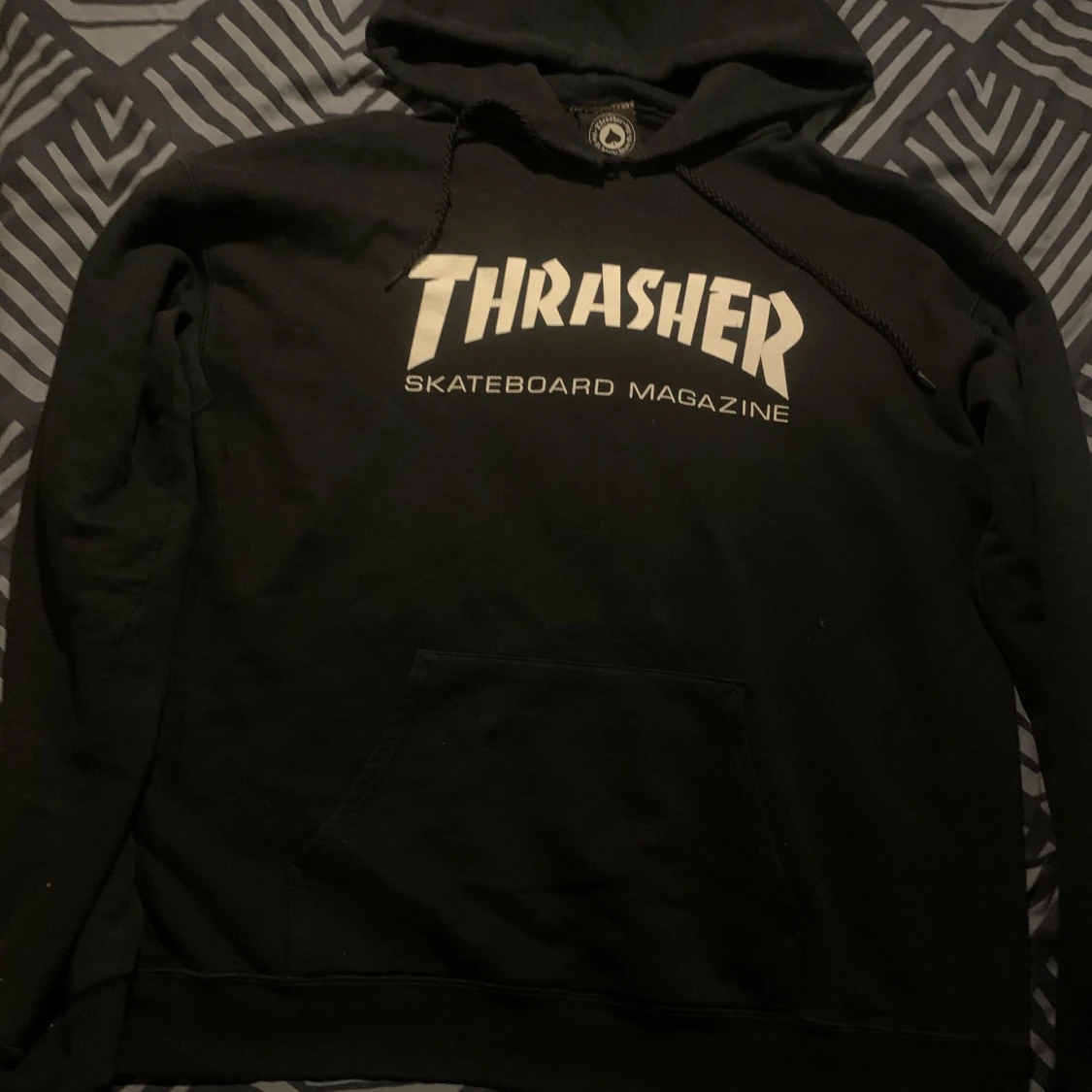 Svart Thrasher hoodie - 2