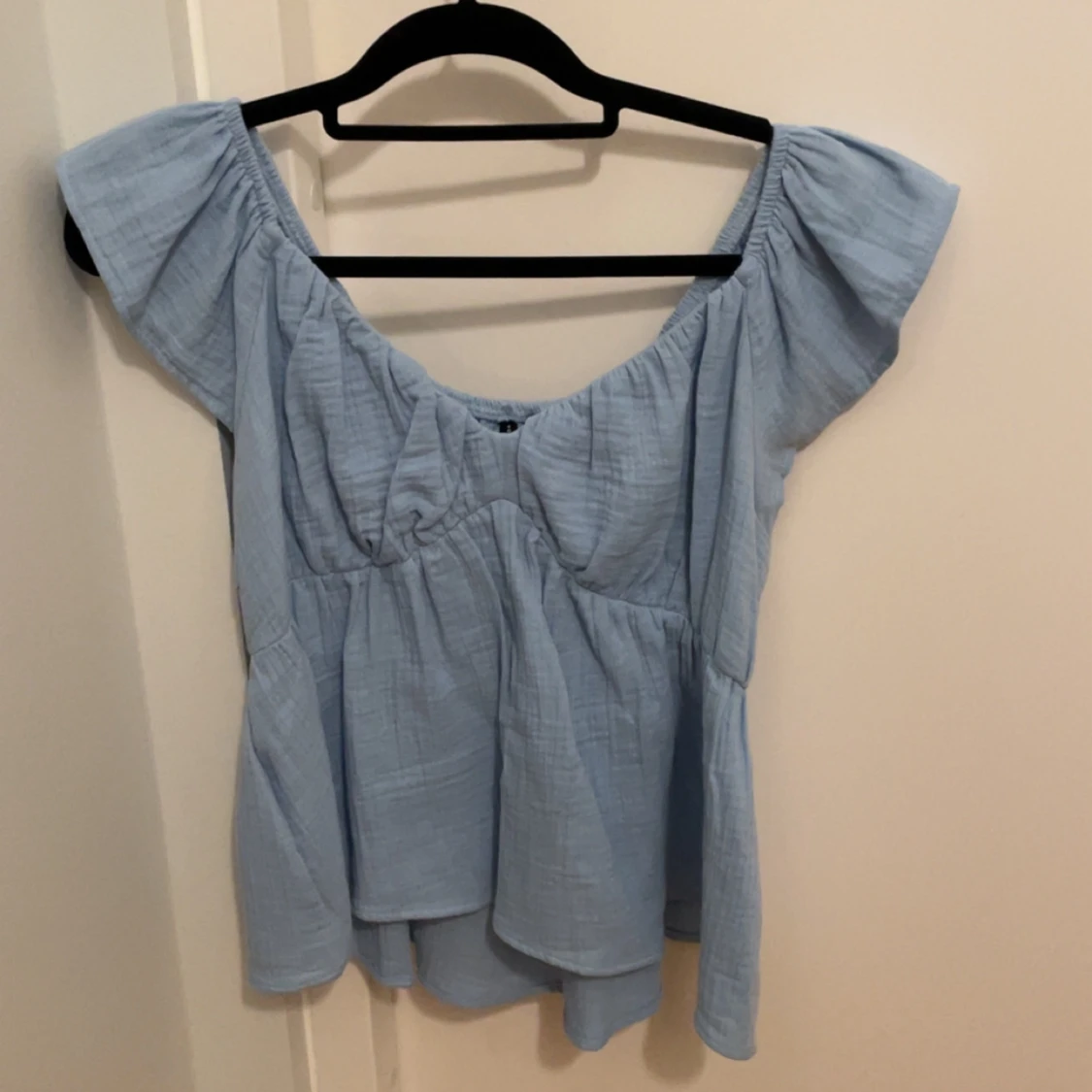 Ljusblå blus från Vero Moda