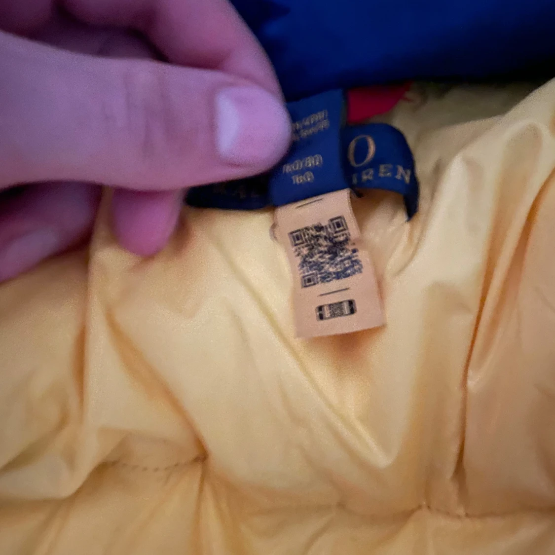 Gul pufferjacka från Polo Ralph Lauren - 2