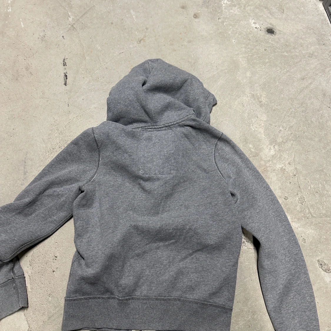 Vintage Abercrombie hoodie med knappar  - 3