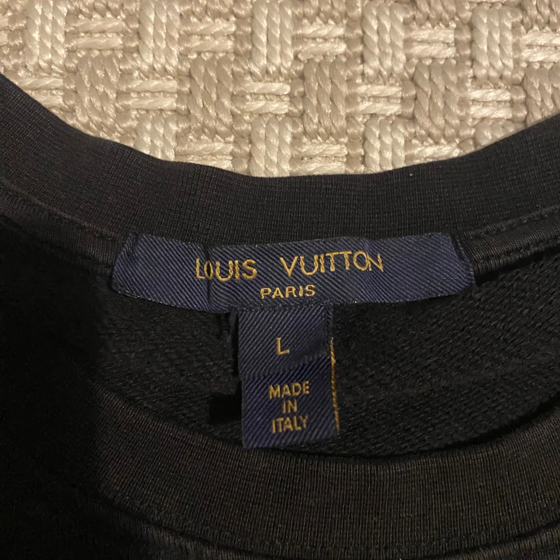 Svart Louis Vuitton sweatshirt L - 2