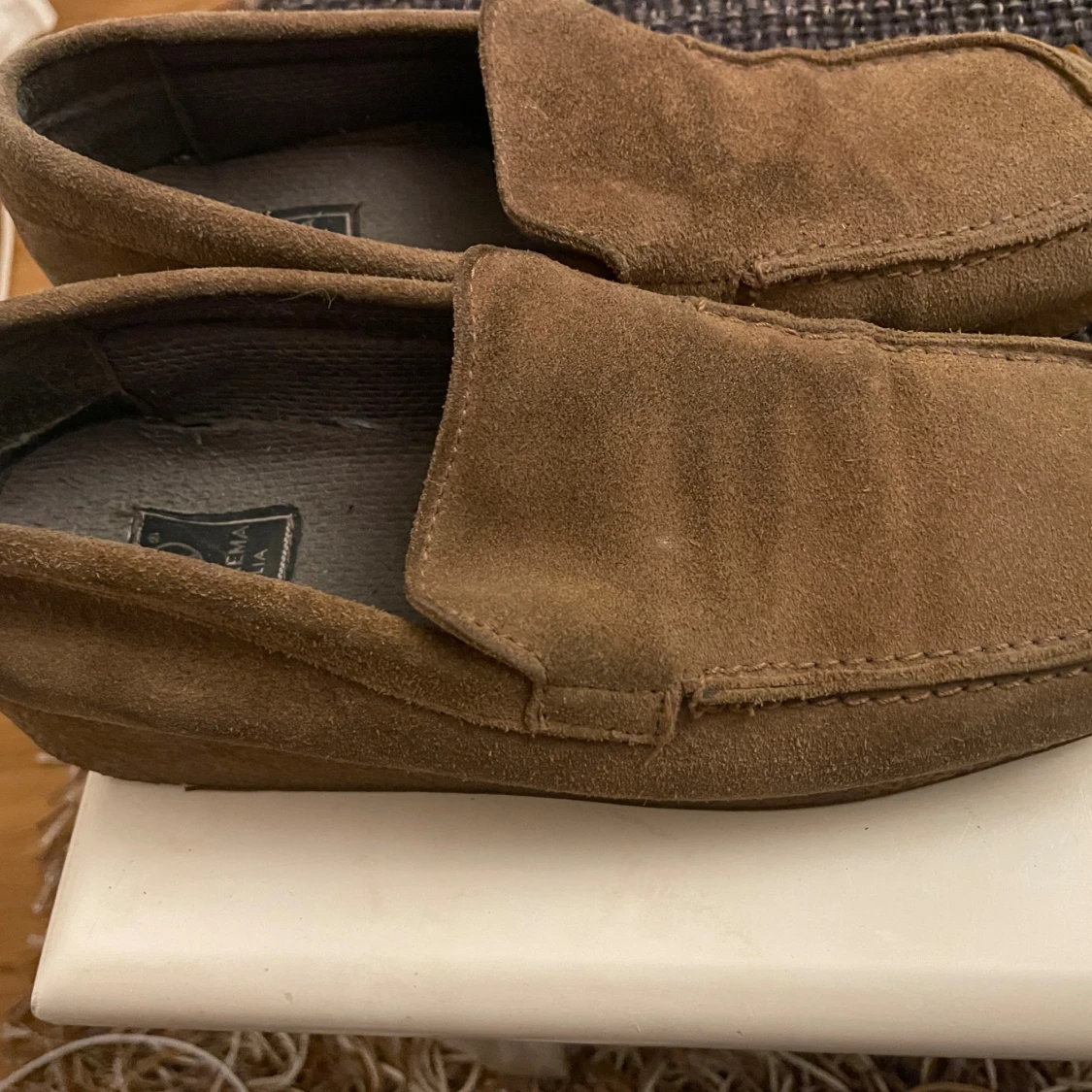 Bruna mockaloafers från Theorema - 1