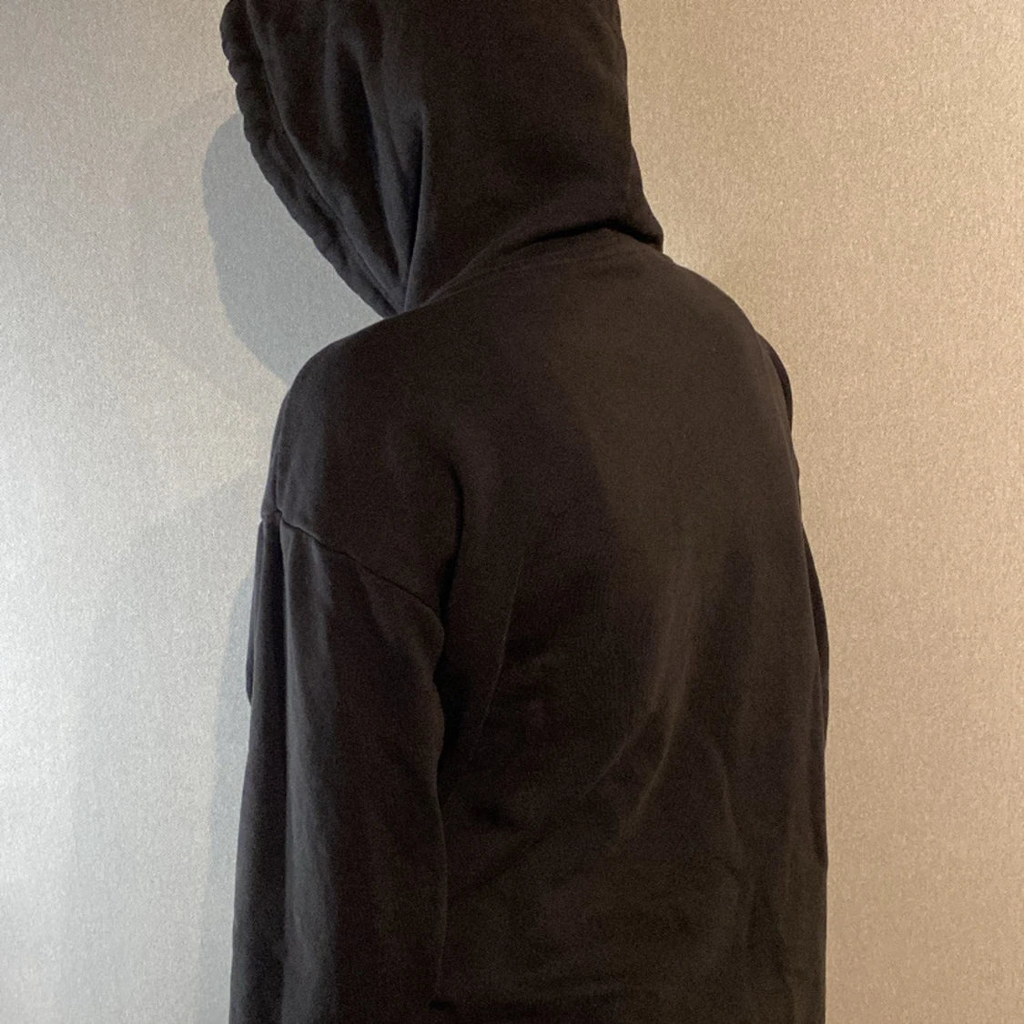 Svart hoodie Chicago H&M M - 2
