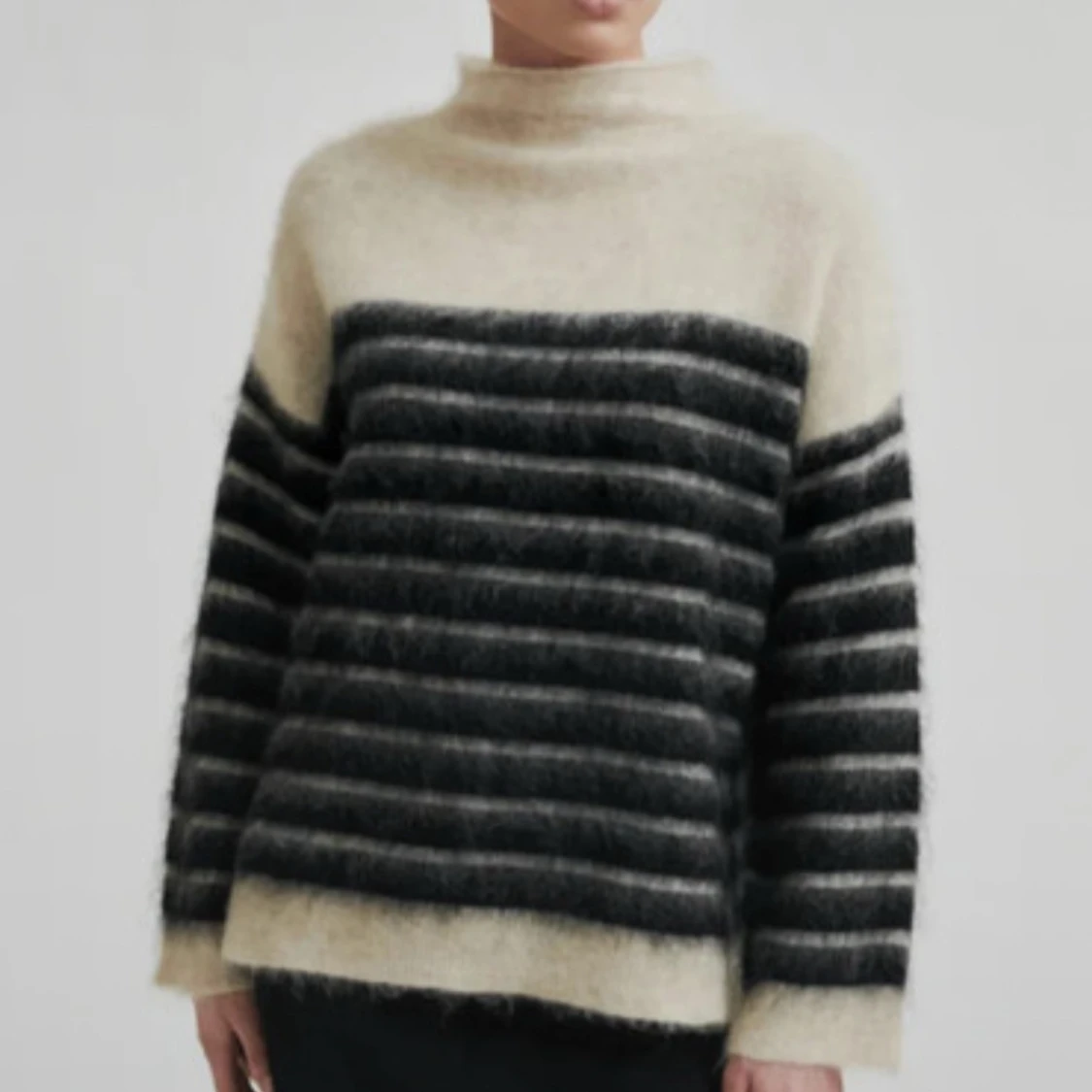 Randig polotröja Second Female