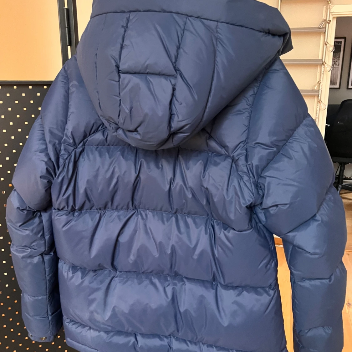 Blå Fjällräven Expedition dunjacka S - 1