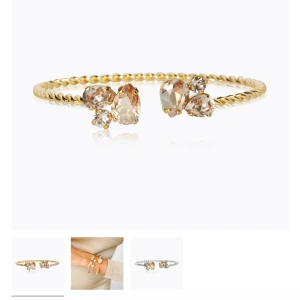 Caroline svedbom armband - Säljer mitt älskade armband eftersom jag inte andvönder det längre, lite tecken på andvänding men annars fint skick