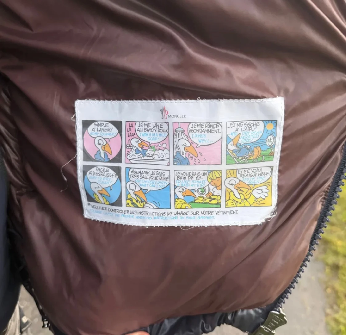 Marinblå moncler Maya  - 3