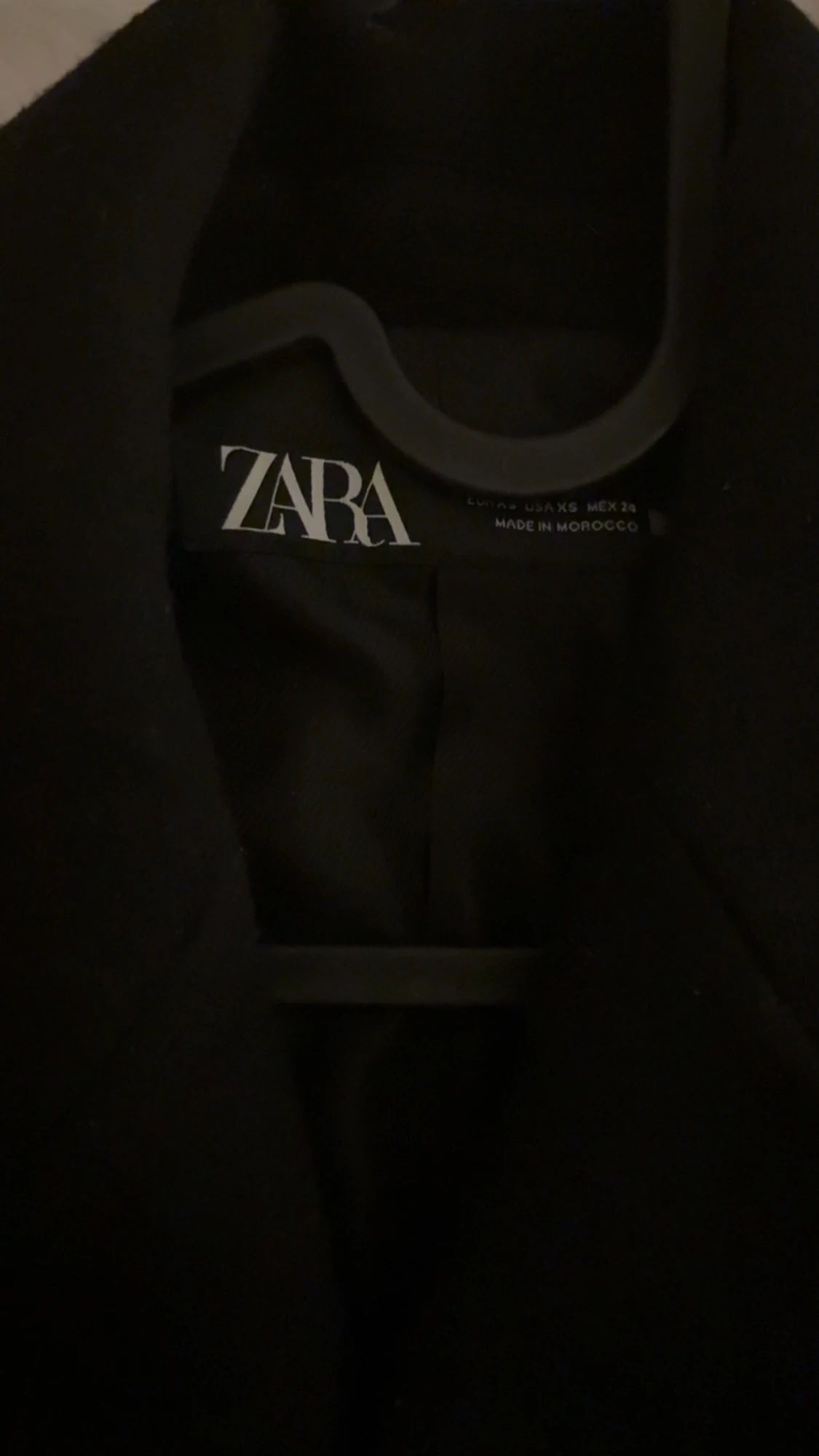 Svart kappa från Zara XS - 1