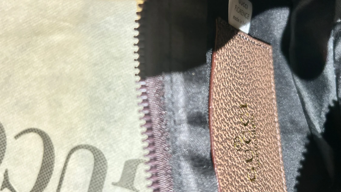 Gucci axelväska med GG-mönster - 2