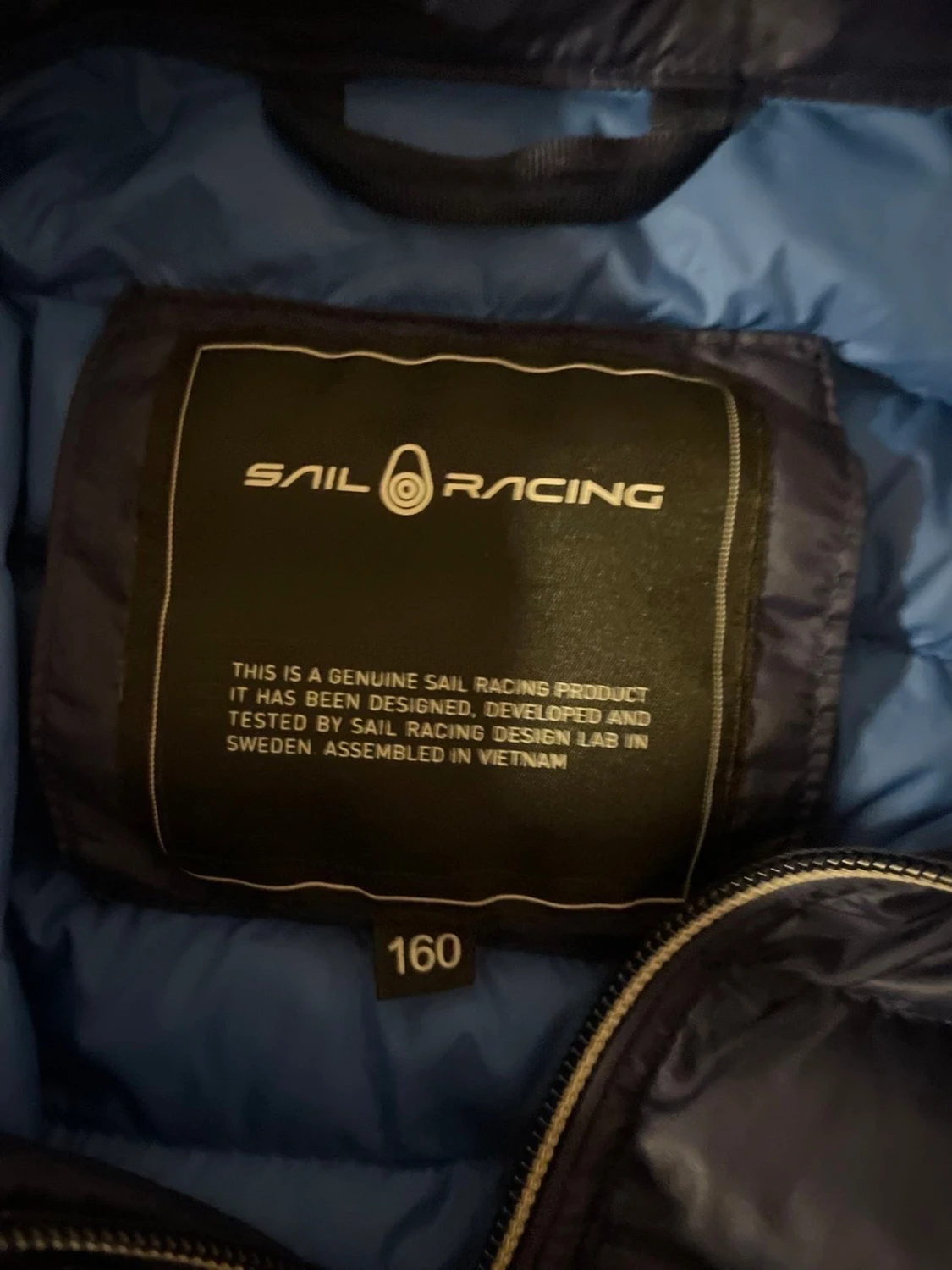 Blå pufferjacka från Sail Racing - 1