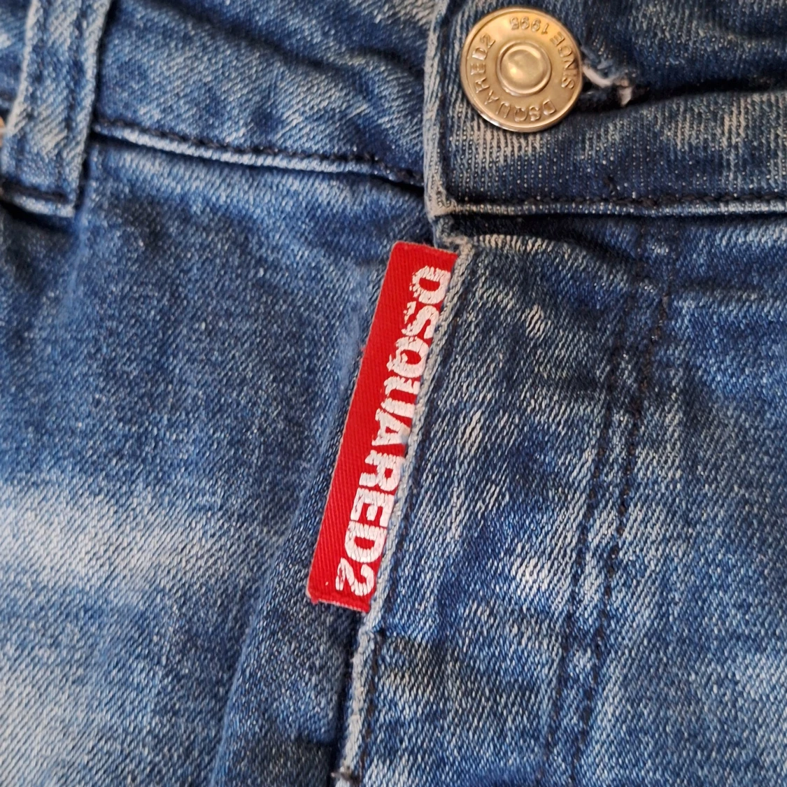 Blå jeans från Dsquared2 stl 44 - 3