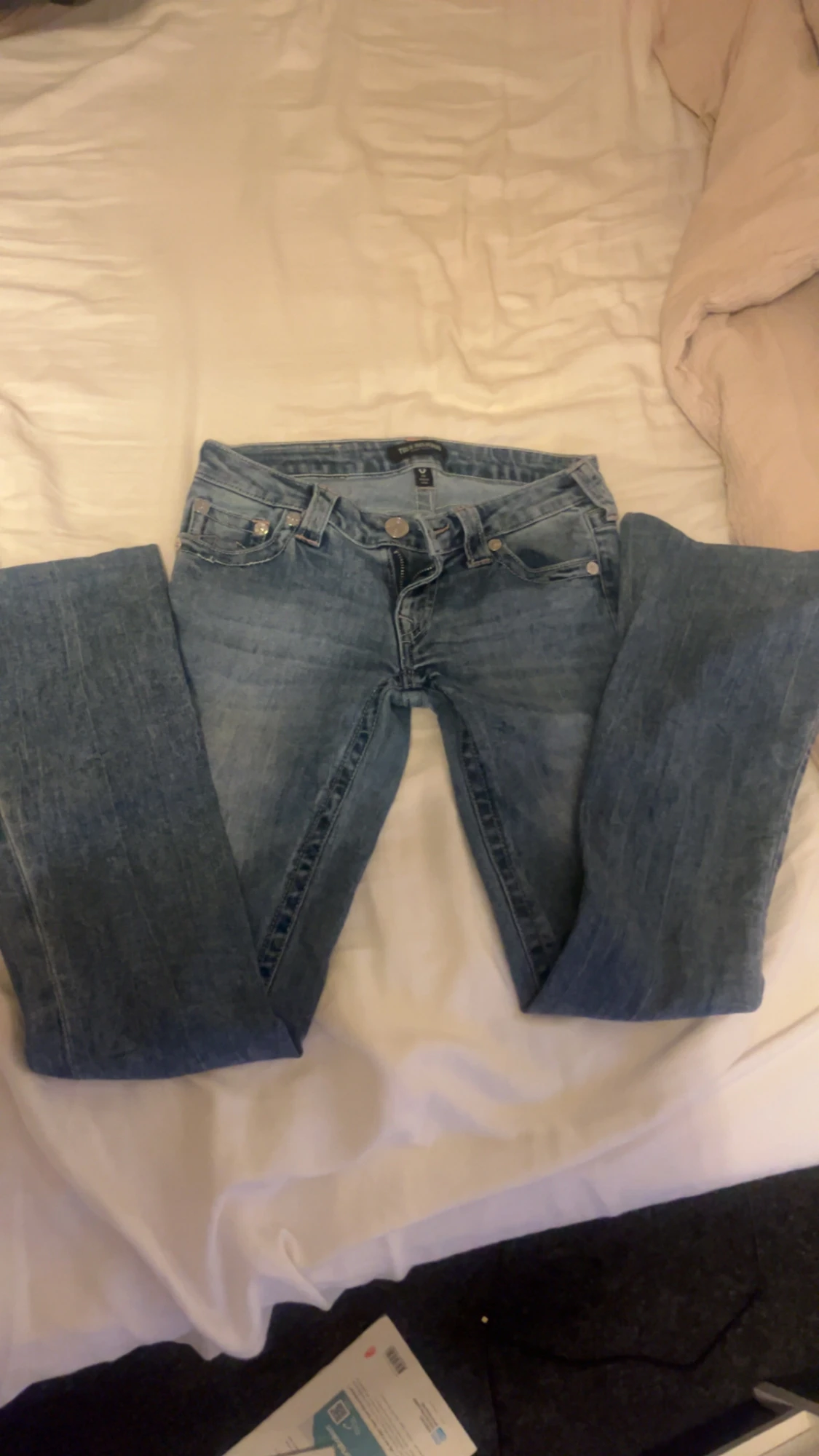 True Religion blå jeans bootcut - 1