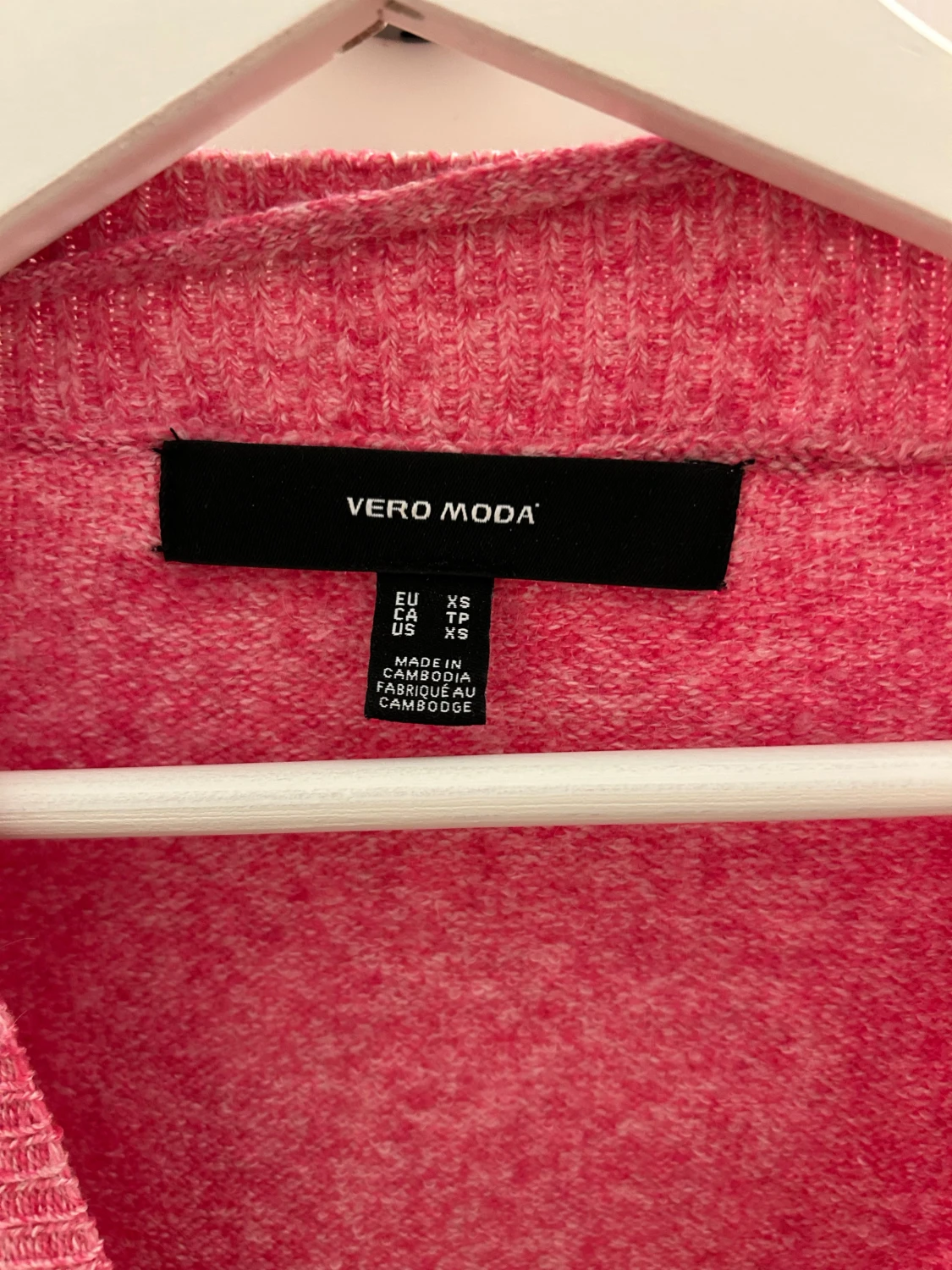 Rosa stickad tröja från Vero Moda - 2