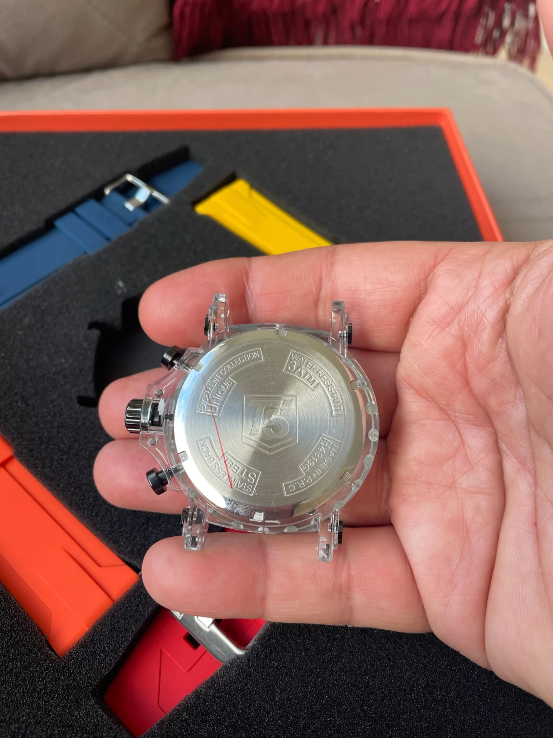 T5 klocka med färgglada silikonband - 2