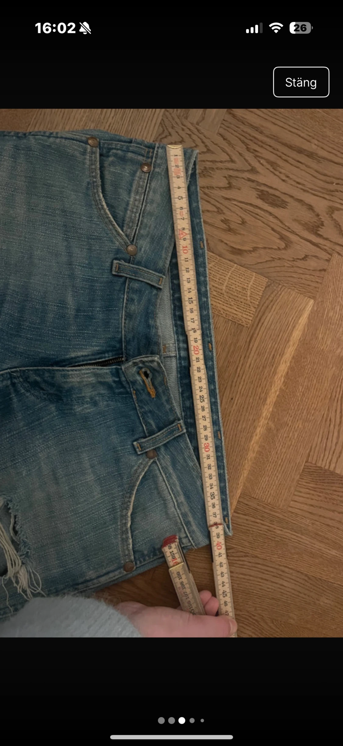 Lågmidjade Wrangler jeans - 3