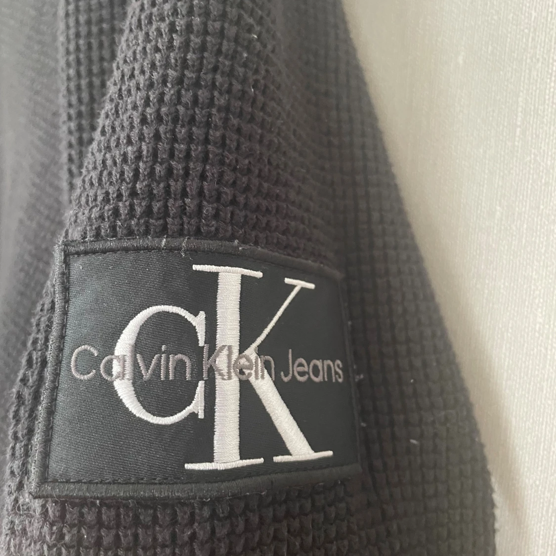 Svart stickad tröja Calvin Klein Jeans - 1