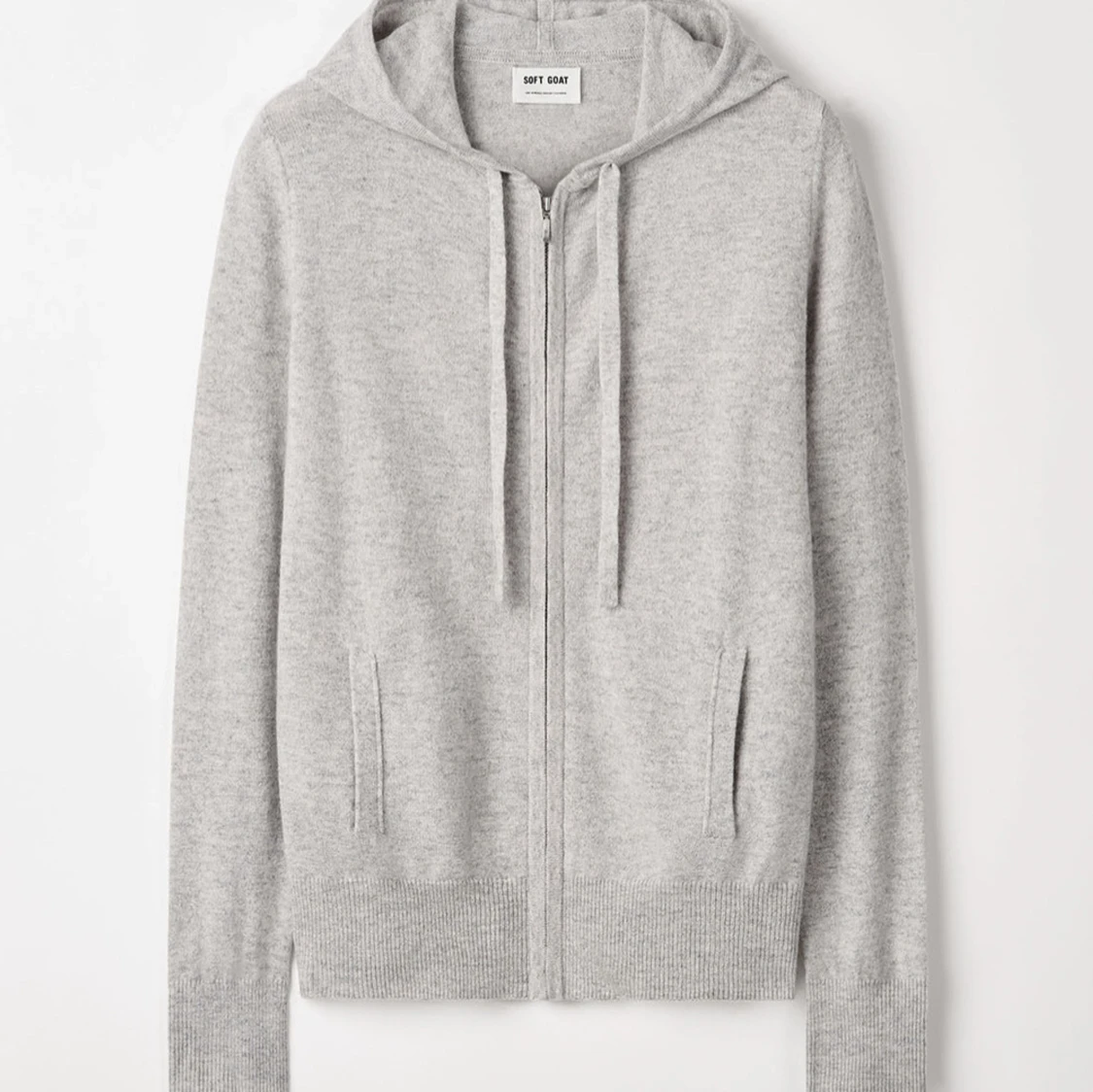 Soft Goat Ziphoodie i Kaschmir