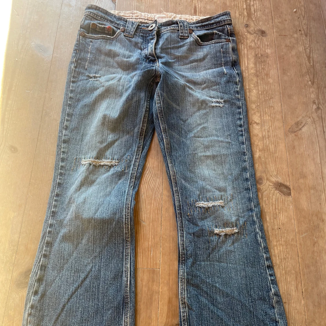 Vintage lågmidjade bootcut jeans från Republic
