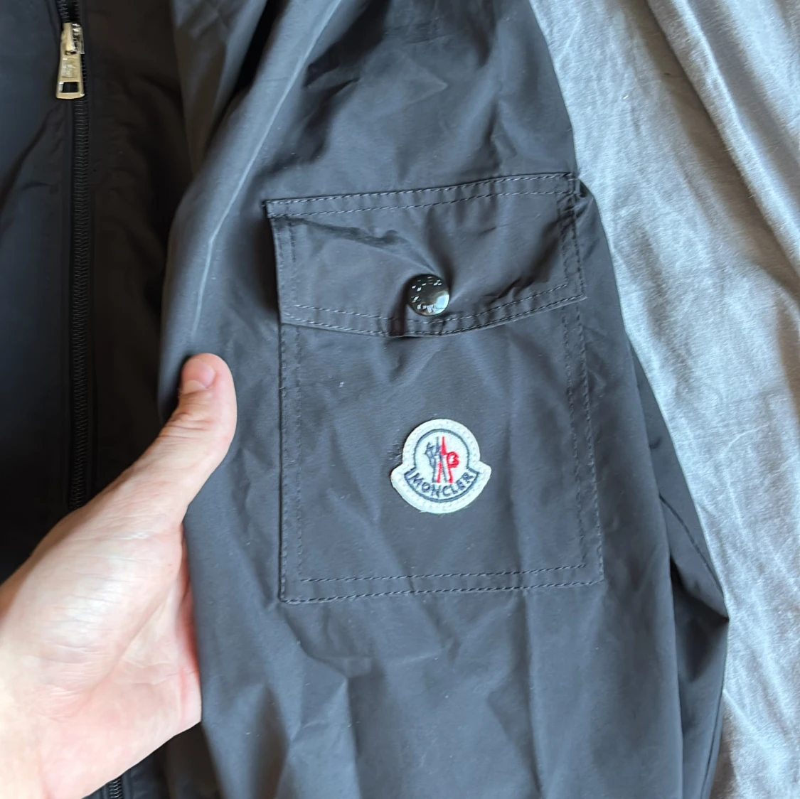 Svart vindjacka från Moncler - 1