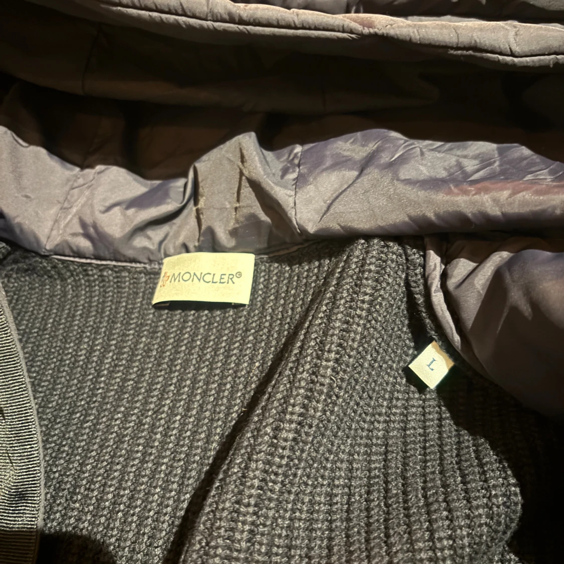 Moncler cardigan huva - 3