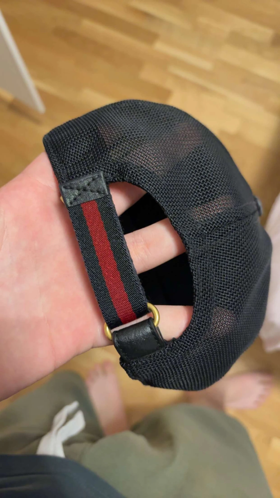 Gucci keps med röd vargtryck - 2