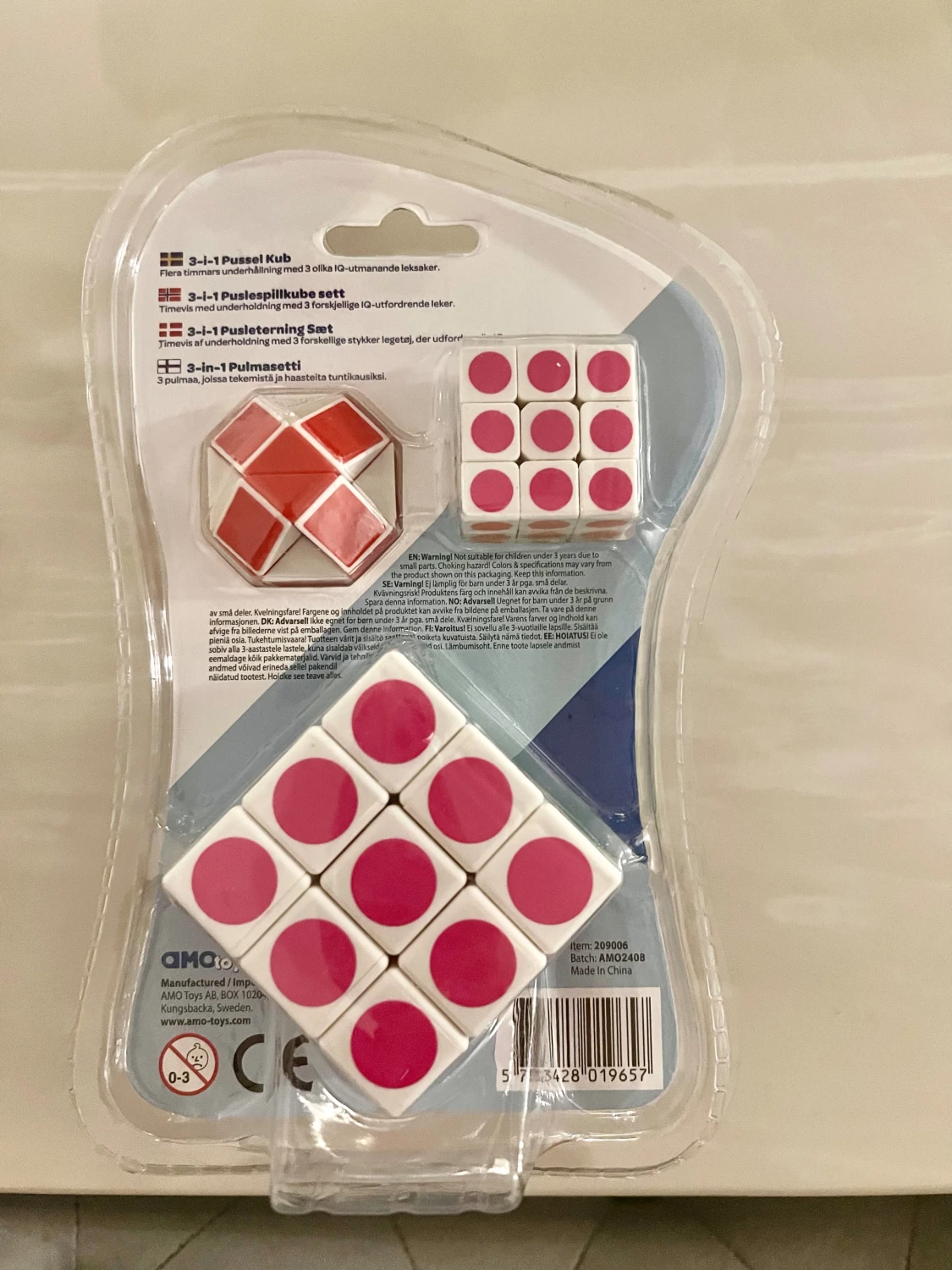 Puzzle Cube Set 3-in-1 - 1